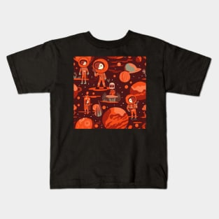 Mars Pattern Kids T-Shirt